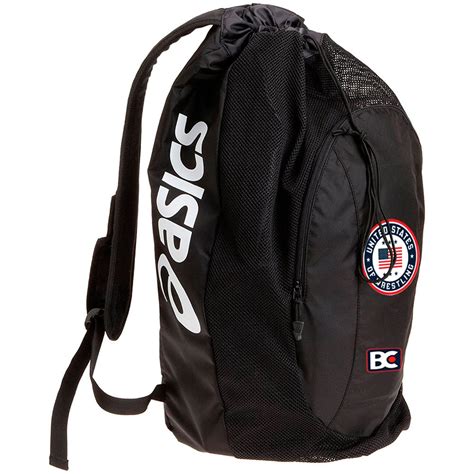 asics wrestling gear bag.